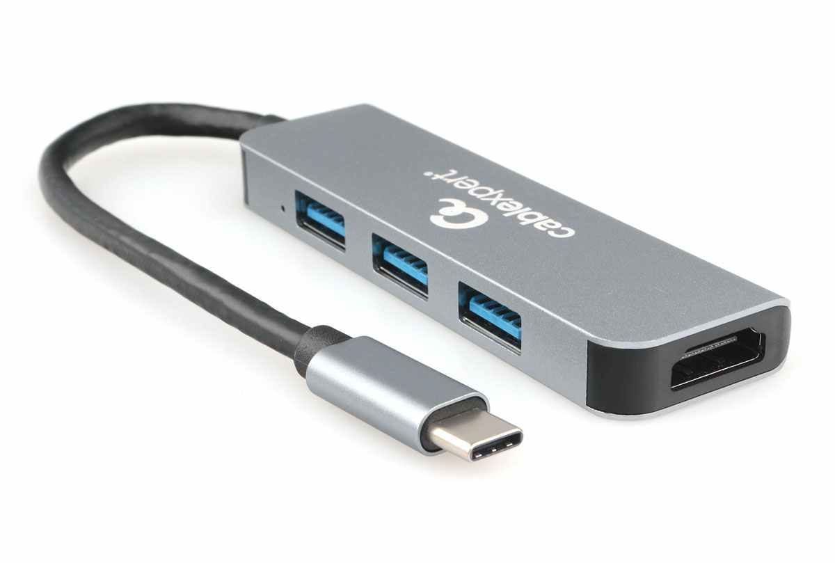 Combo Adapter Interface USB-C 2-in-1