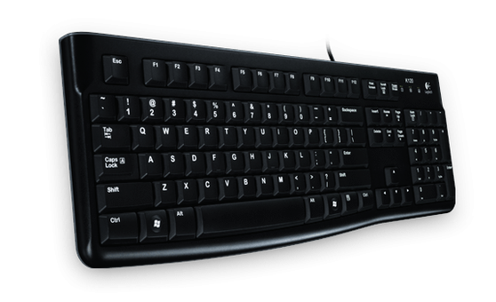 Ստեղնաշար Logitech K120 սև