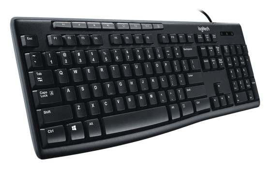 Keyboard Logitech K200 black