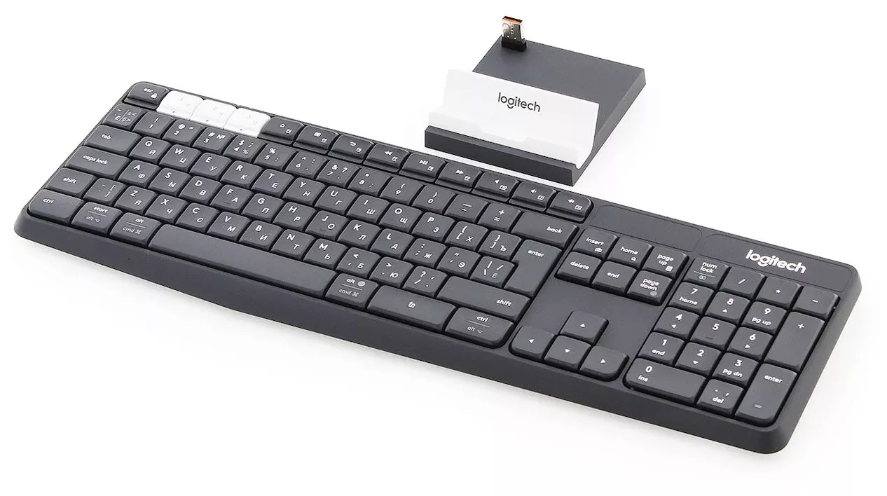 Ստեղնաշար Logitech K375s սև