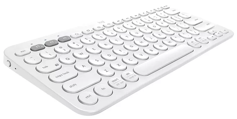 Keyboard Logitech Multi Device K380 white