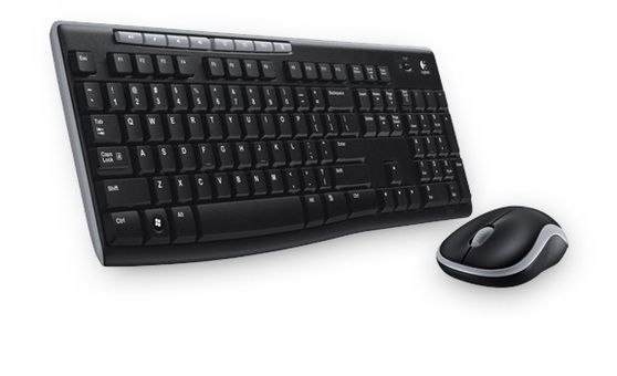 Keyboard + mouse Logitech MK270 black