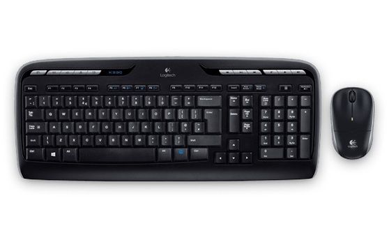 Клавиатура+мышь Logitech MK330 черный