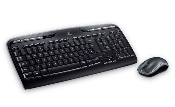 Клавиатура+мышь Logitech MK330 черный