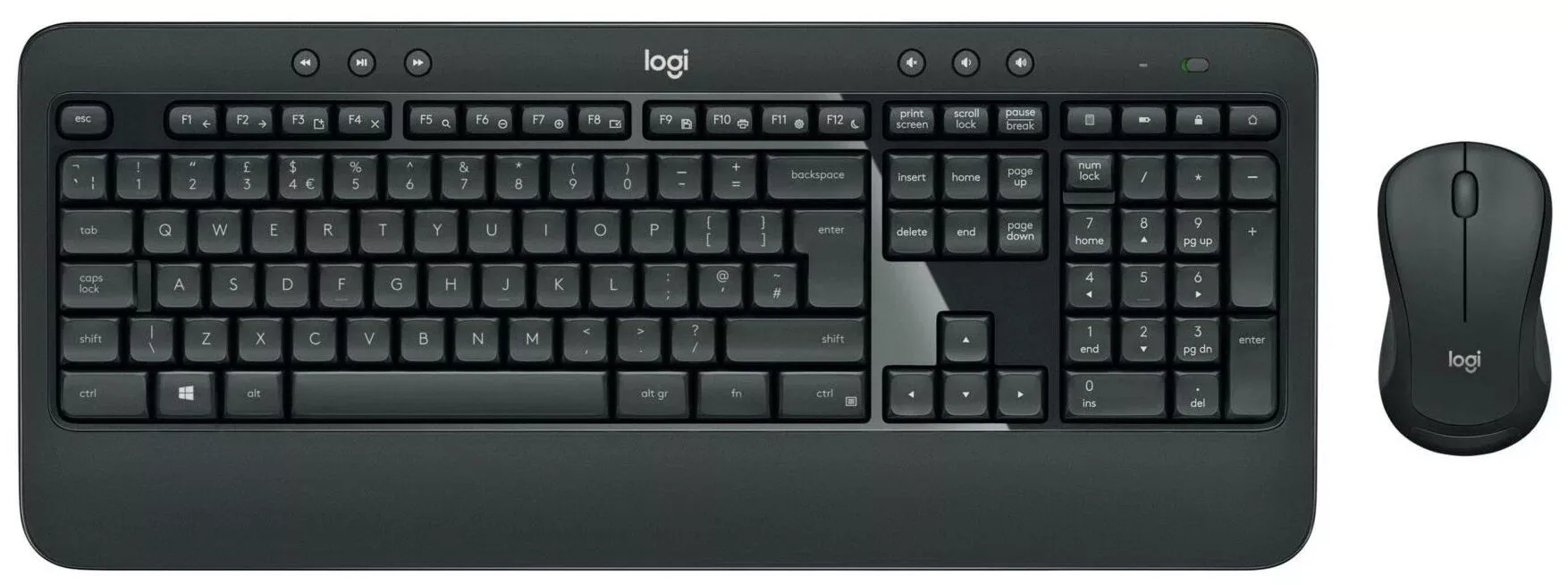 Keyboard + mouse Logitech MK540 black