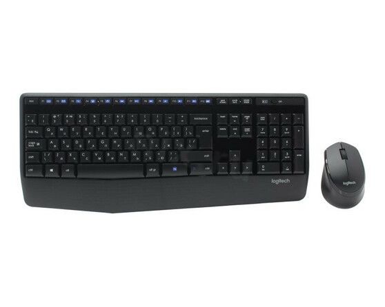 Keyboard + mouse Logitech Wireless Combo MK345 black