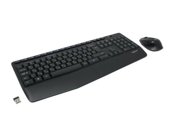 Keyboard + mouse Logitech Wireless Combo MK345 black