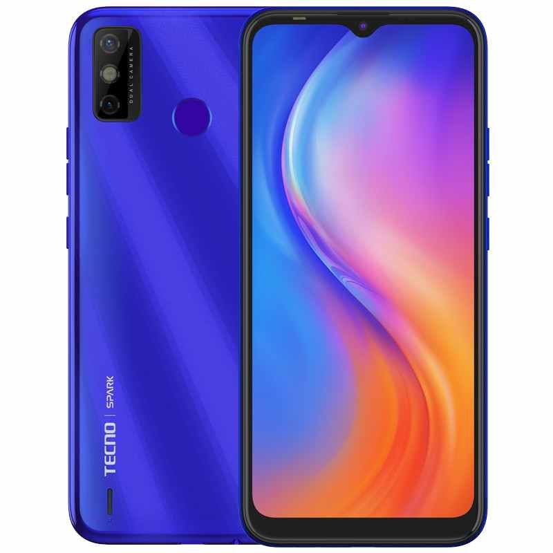 Mobile phone Tecno KE5j Spark 6 Go 3/64Gb Aqua Blue