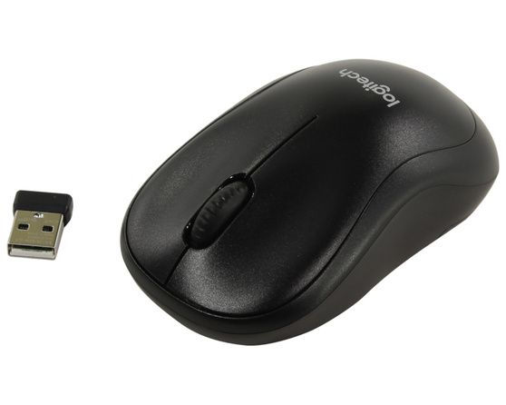 Мышь Logitech B220 черная