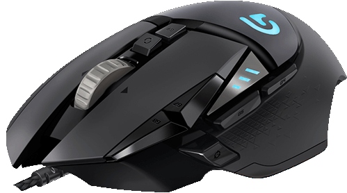 Мышь Logitech G502 черная