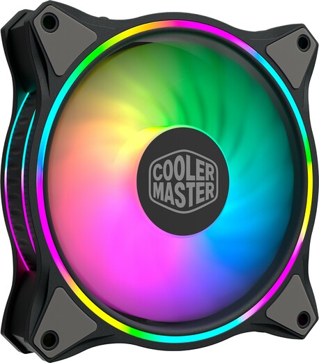 Հովացուցիչ Cooler Master Case Fan MasterFan MF120 HALO սև
