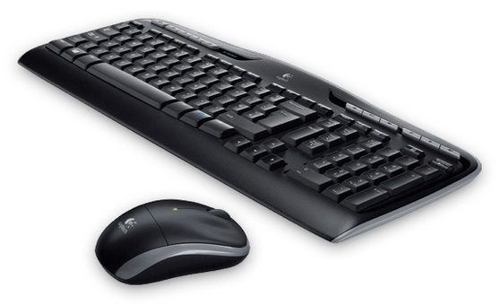 Клавиатура+мышь Logitech MK330, черный