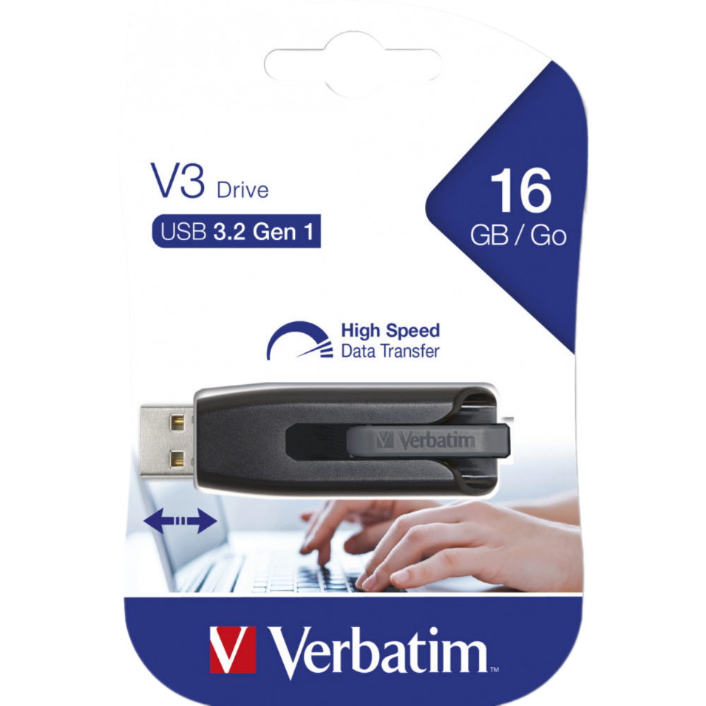 Verbatim USB 3.0 Flash Drive V3 16GB