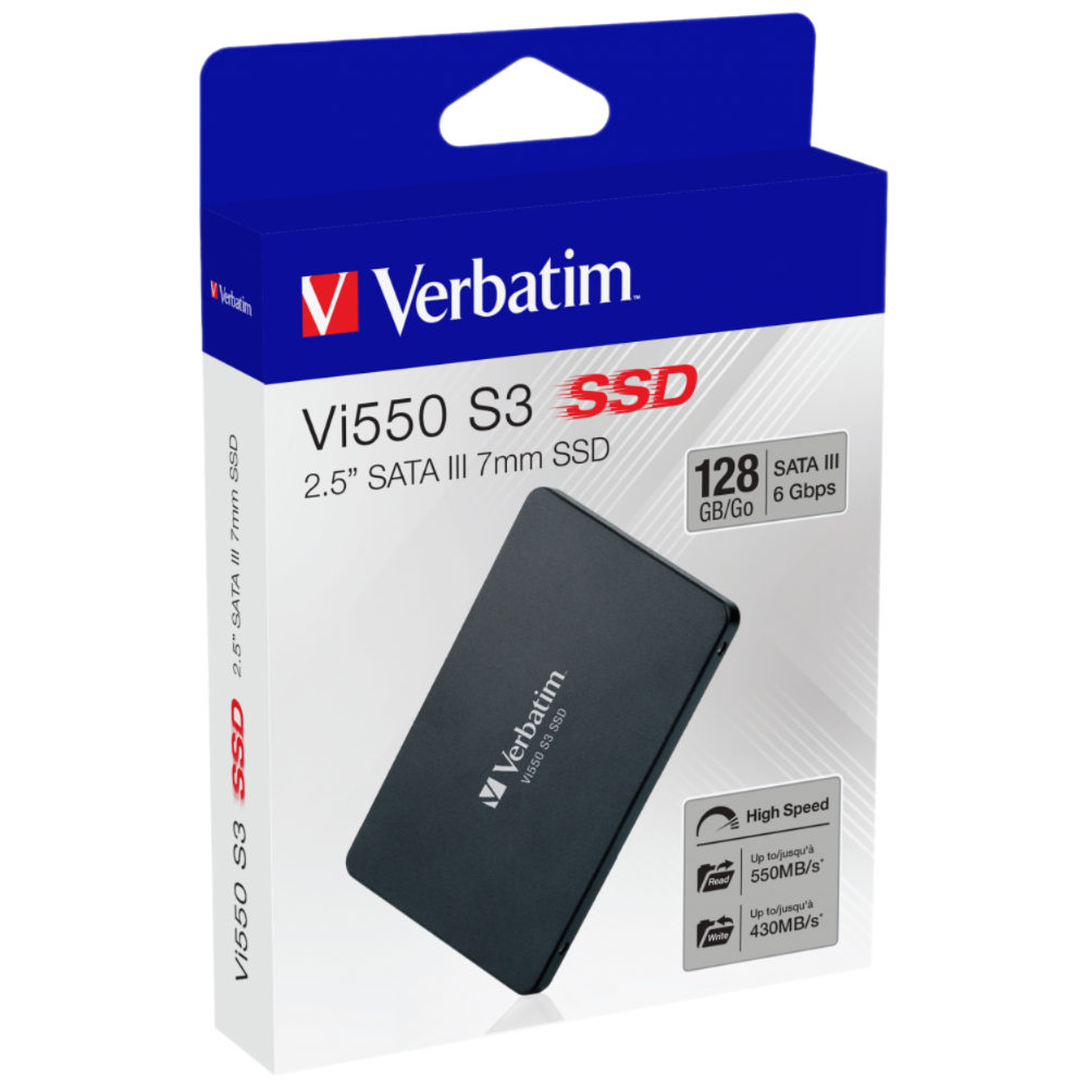 Verbatim 2.5'' SSD 128GB Vi550 S3 3D NAND