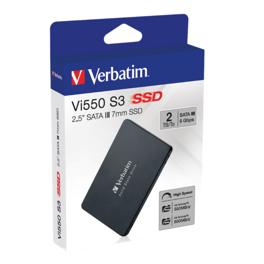 Verbatim 2.5'' SSD 2TB Vi550 S3 3D NAND